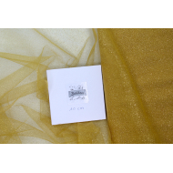 Tulle semi rigide paillettes rouge argent noir 