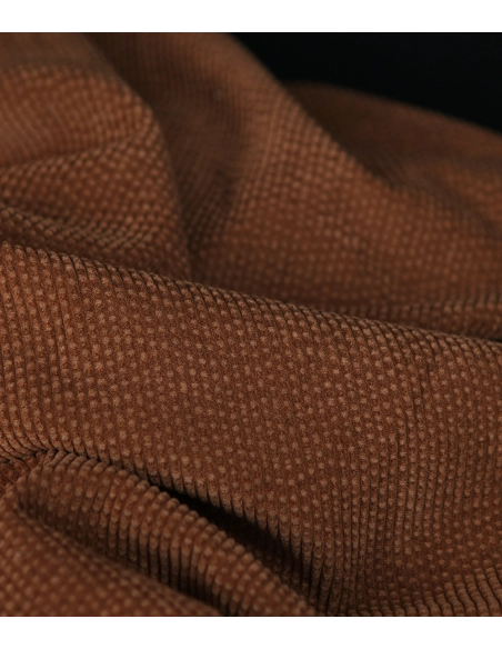 Norton - Velours à côtes doublé moumoute / fourrure écureuil