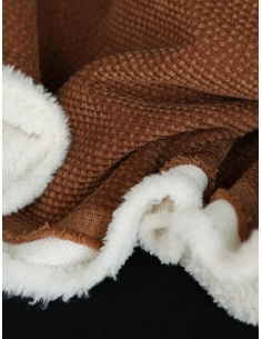 Norton - Velours à côtes doublé moumoute / fourrure écureuil 2