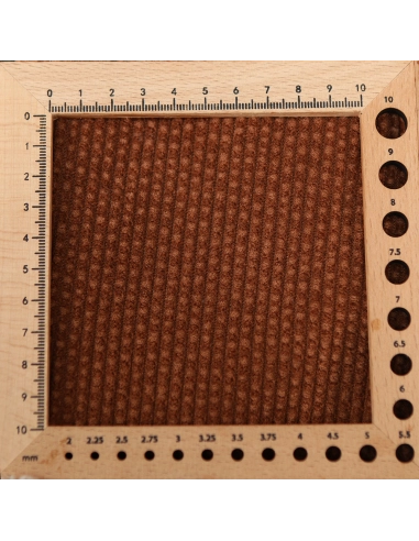 Norton - Velours à côtes doublé moumoute / fourrure écureuil