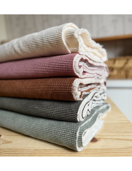 Norton - Velours à côtes doublé moumoute / fourrure écureuil