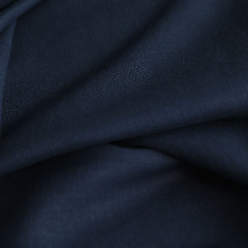 Lin lavé fin coloris bleu marine
