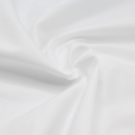 Popeline de coton douce qualité SWEET coloris uni blanc