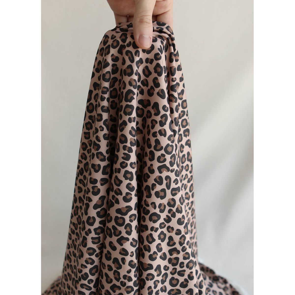 Lea - Tissu Lycra (maillot de bain) UPF50 exclusif graou fond nude