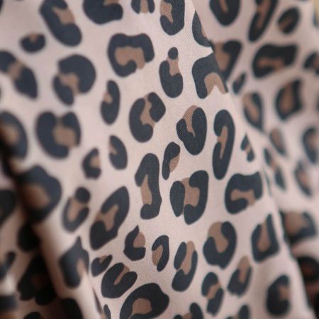 Lea - Tissu Lycra (maillot de bain) UPF50 exclusif graou fond nude