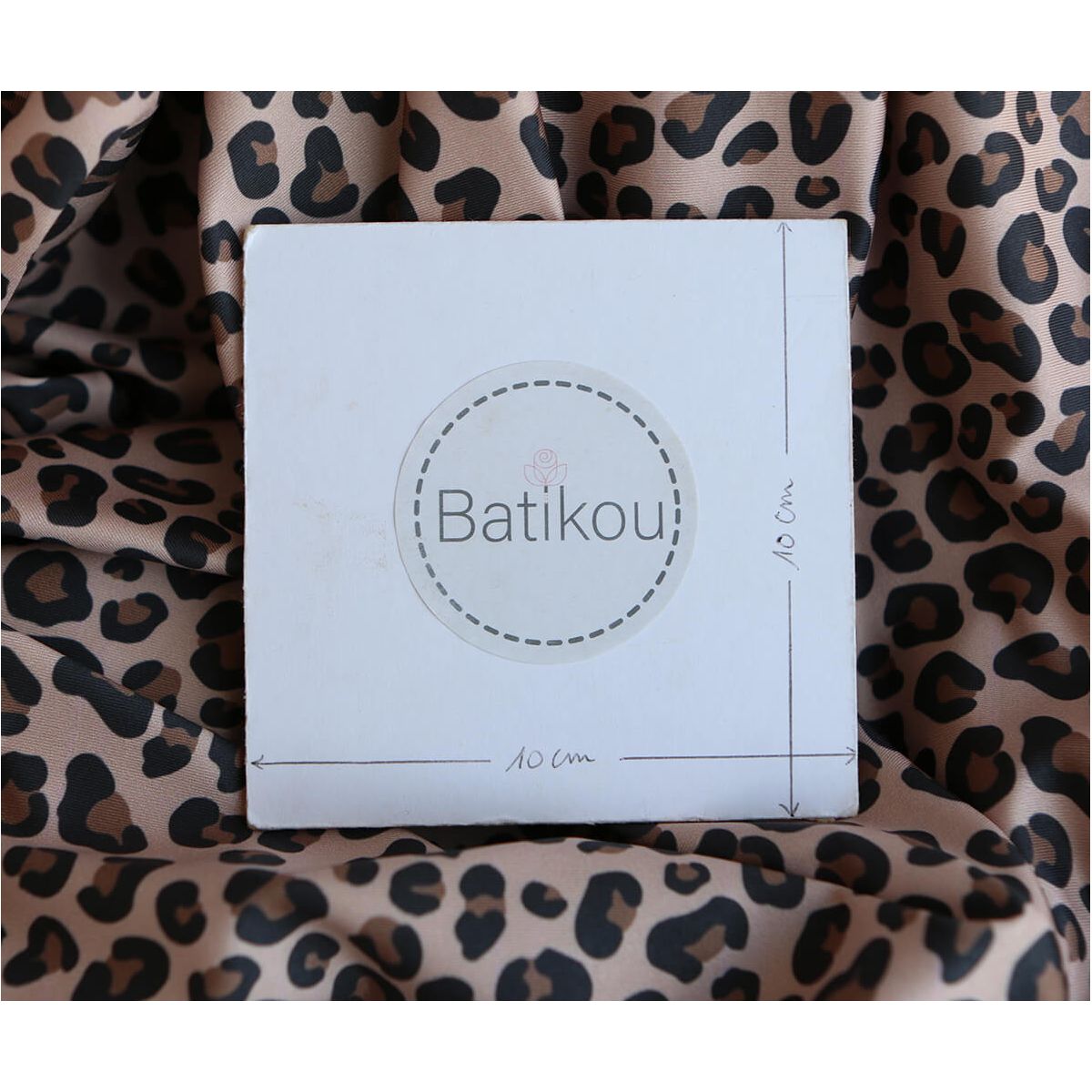 Lea - Tissu Lycra (maillot de bain) UPF50 exclusif graou fond nude