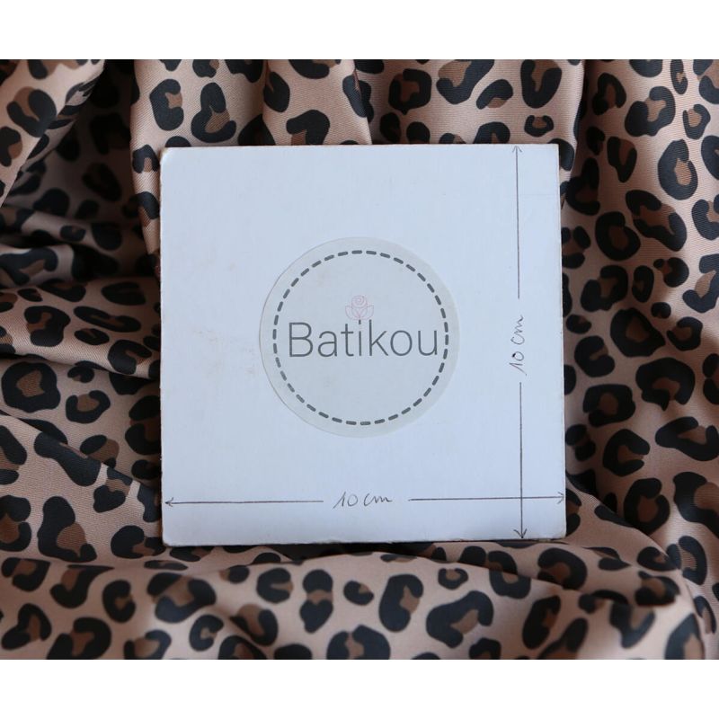 Lea - Tissu Lycra (maillot de bain) UPF50 exclusif graou fond nude