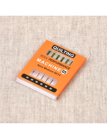 Aiguilles machine quilting 75/11 boîte de 6 | Batikou