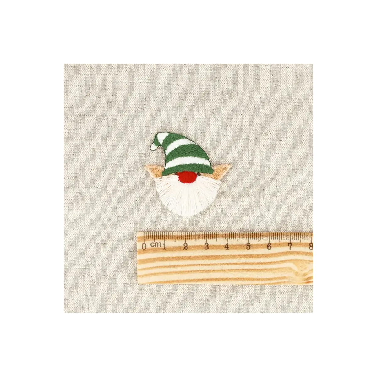 Ecusson thermocollant sans couture customisation mercerie père noël