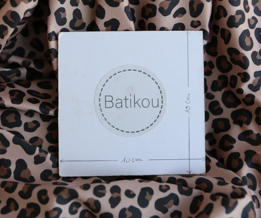 Lea - Tissu Lycra (maillot de bain) UPF50 exclusif graou fond nude