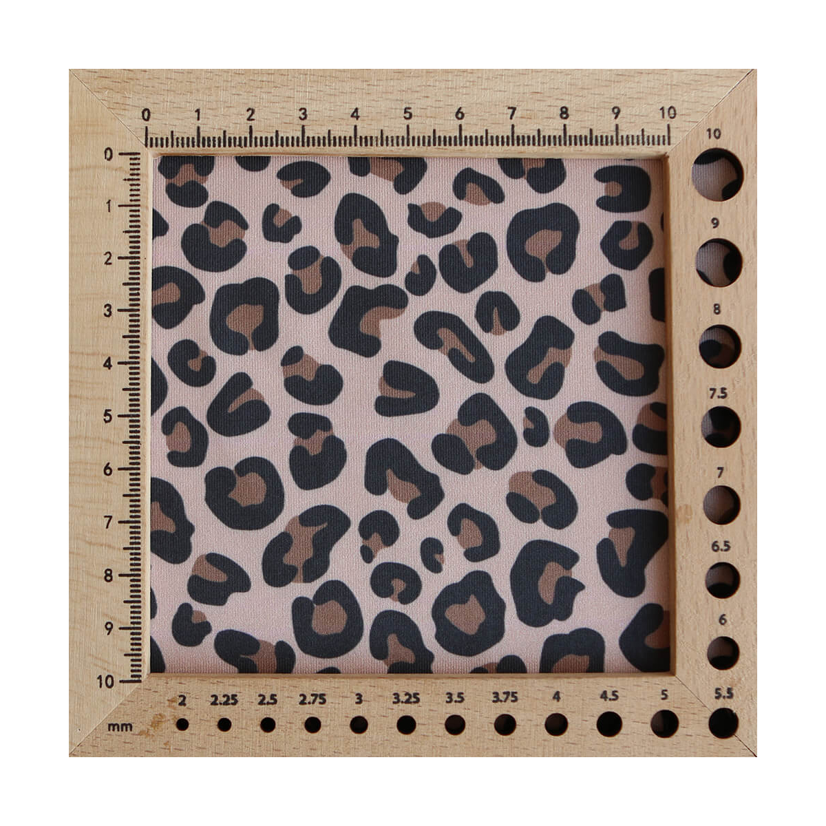 Lea - Tissu Lycra (maillot de bain) UPF50 exclusif graou fond nude