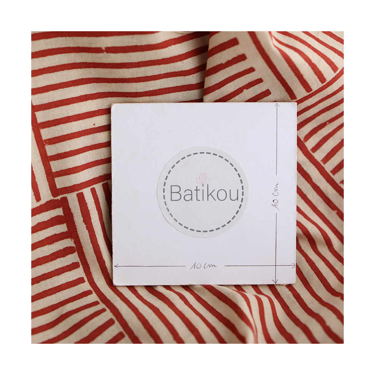 copy of Charvi - Tissu indien coton hand block traditionnel