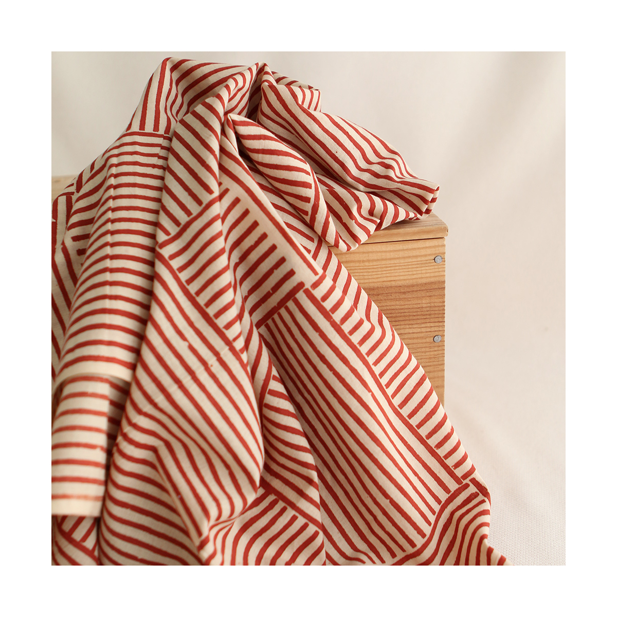 copy of Charvi - Tissu indien coton hand block traditionnel