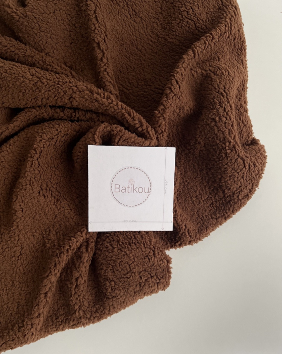 Teddy / moumoute bouclé coloris châtaigne