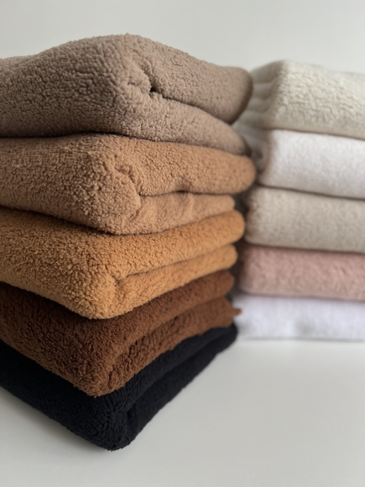 Teddy / moumoute bouclé coloris châtaigne