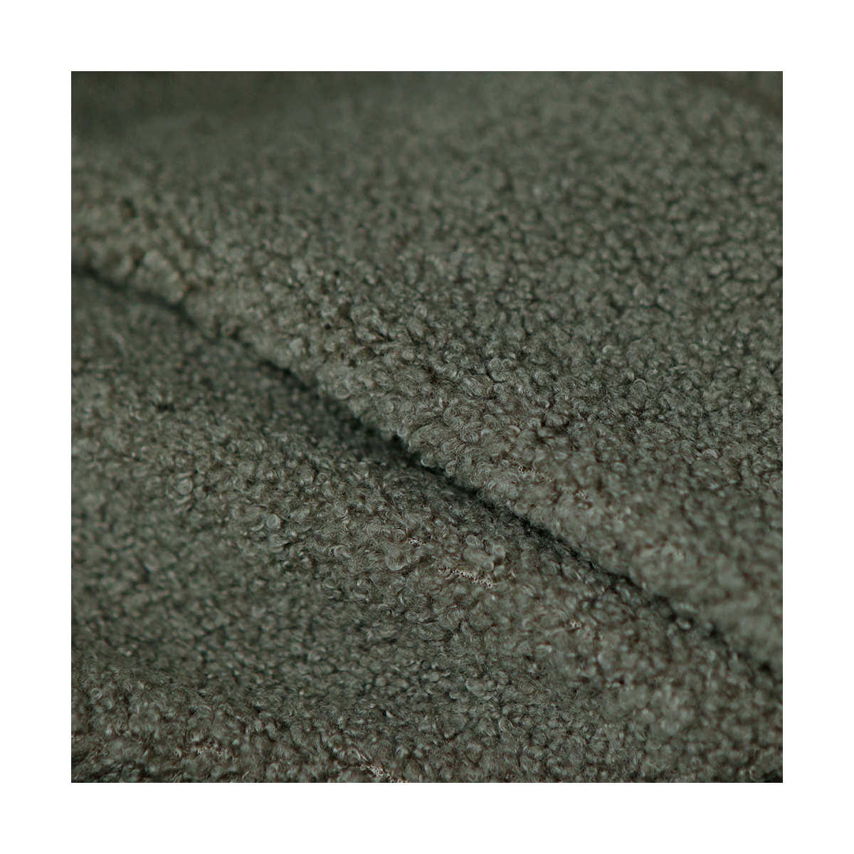 Dolly - Teddy / moumoute sherpa bouclettes kaki