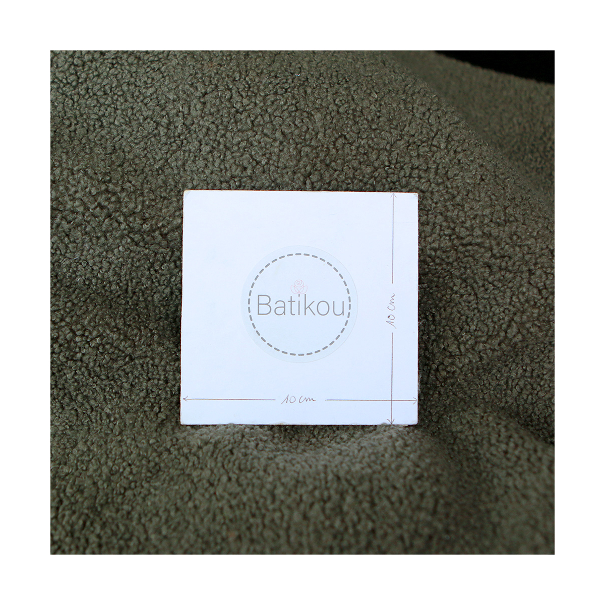 Dolly - Teddy / moumoute sherpa bouclettes kaki