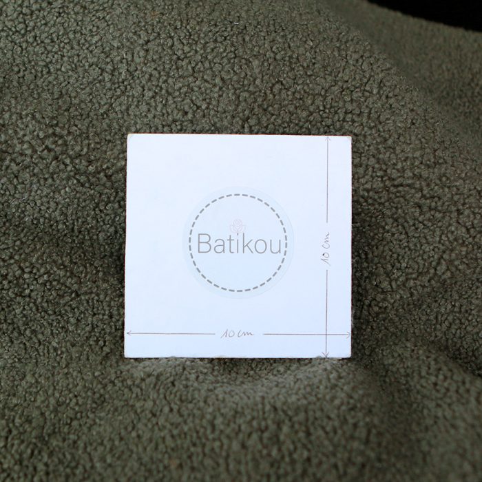 Dolly - Teddy / moumoute sherpa bouclettes kaki