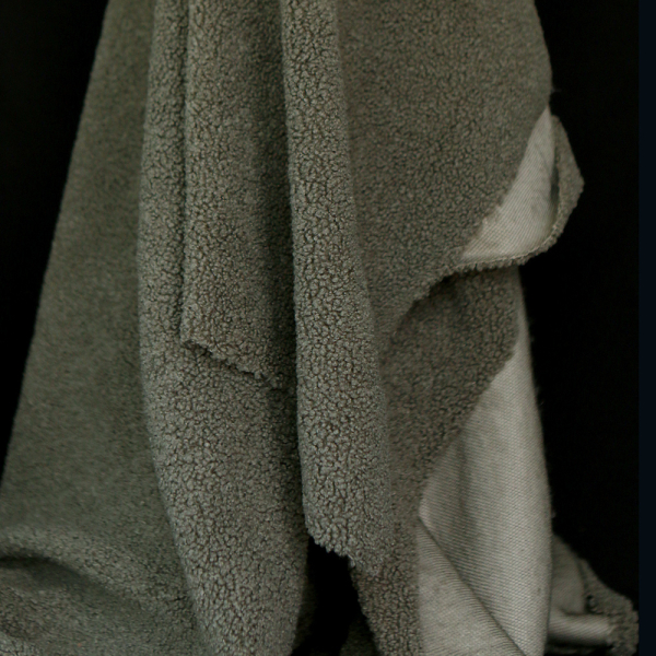 Dolly - Teddy / moumoute sherpa bouclettes kaki