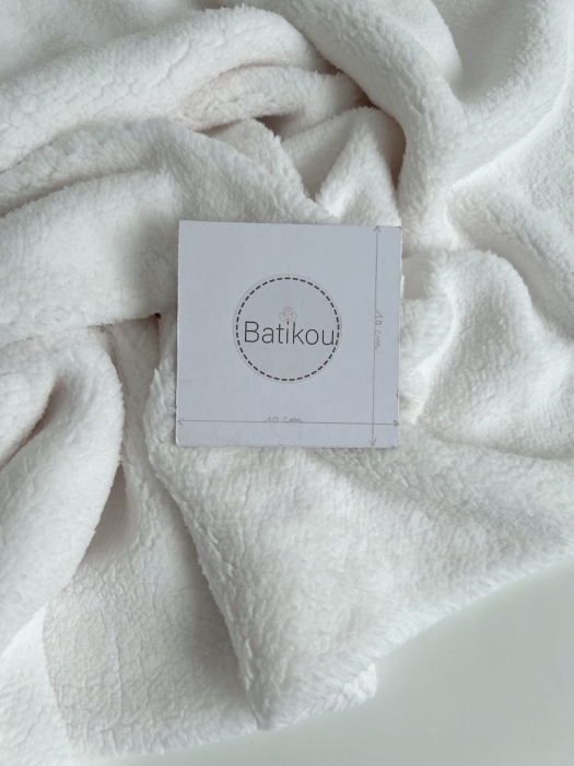 Teddy / moumoute bouclé coloris lait