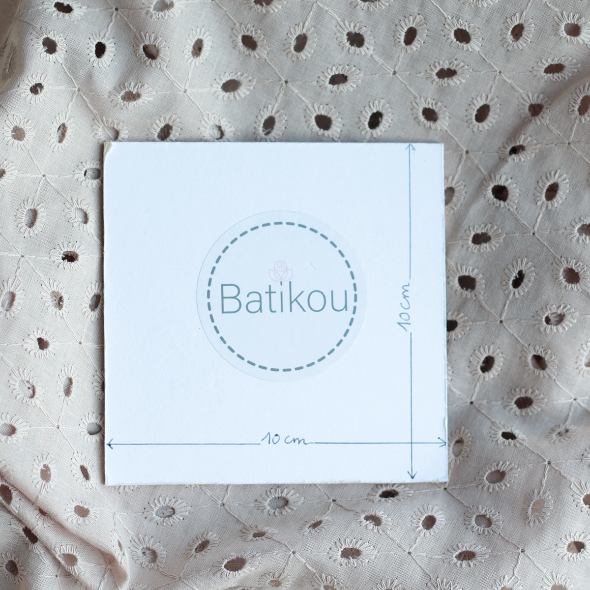 Coton broderie anglaise coloris