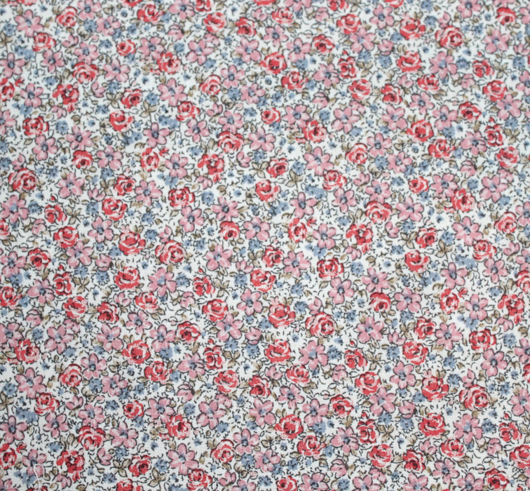 Batiste de coton SILKYNE imprimé fleuri