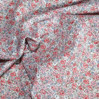 Batiste de coton SILKYNE imprimé fleuri