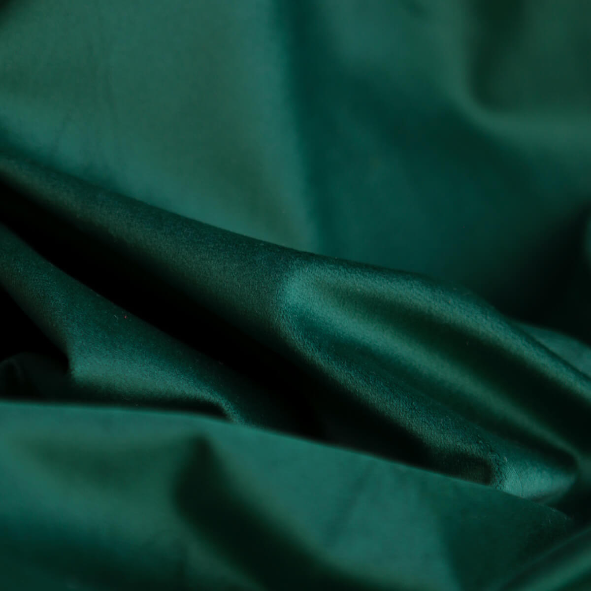 Velours ras coloris émeraude