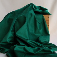 Velours ras coloris émeraude