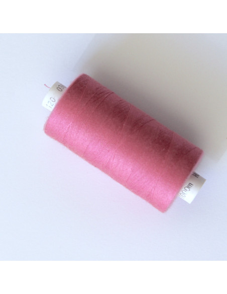 Fil à coudre Coats Coloris rose sorbet  - 1- Mercerie