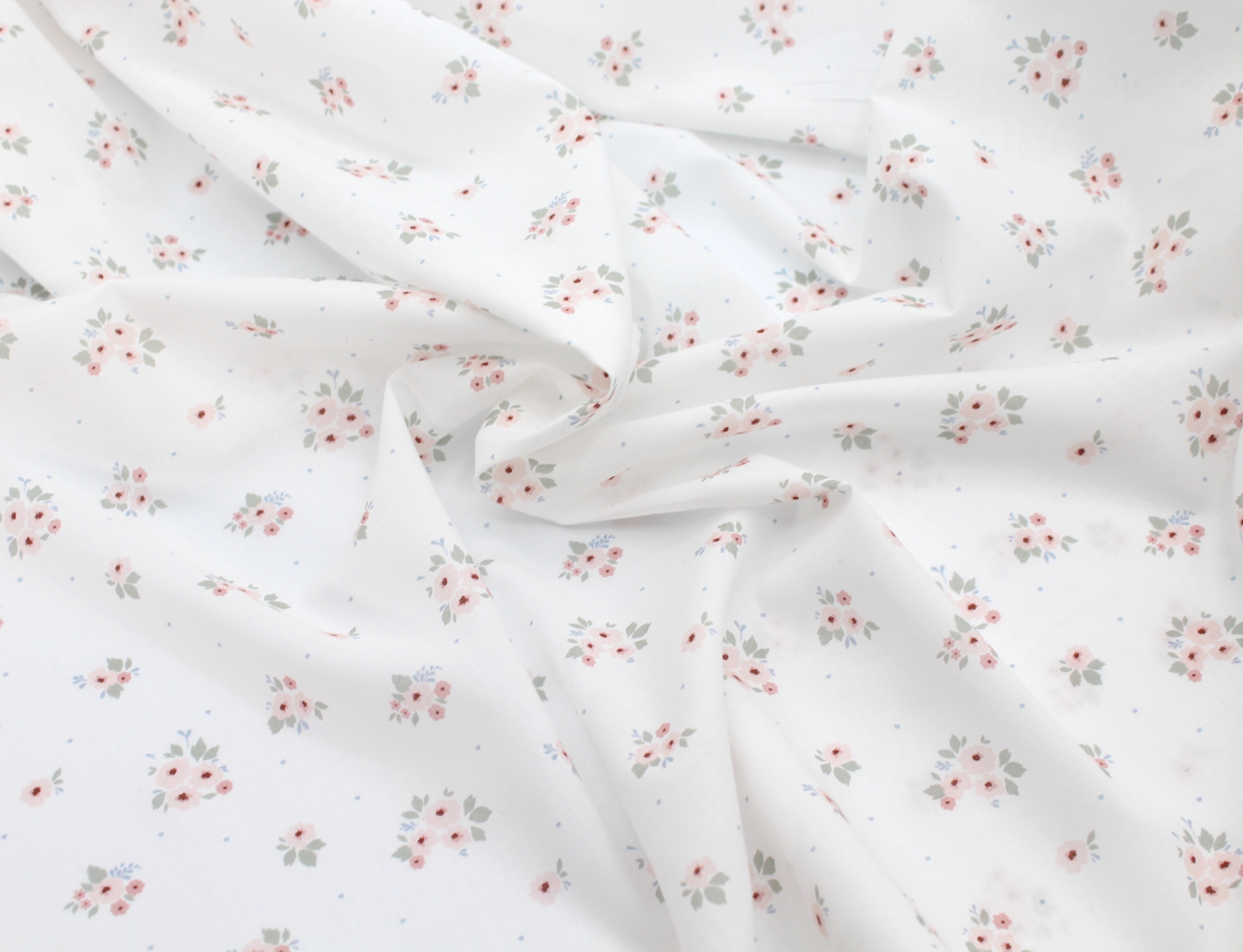 ROZEN - Batiste de coton BIO imprimé exclusif / SILKYNE