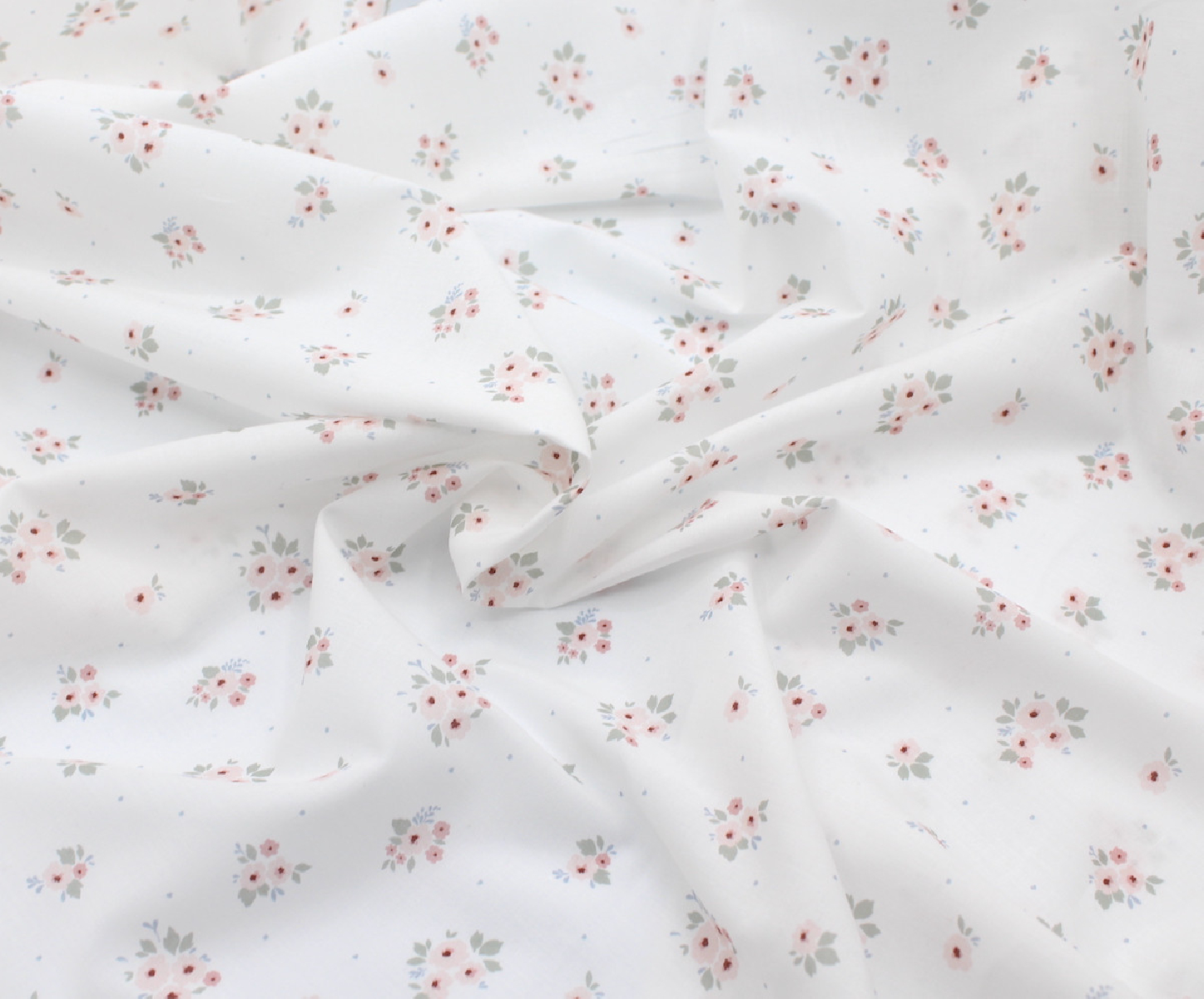 ROZEN - Batiste de coton BIO imprimé exclusif / SILKYNE