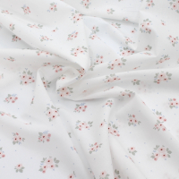 ROZEN - Batiste de coton BIO imprimé exclusif / SILKYNE