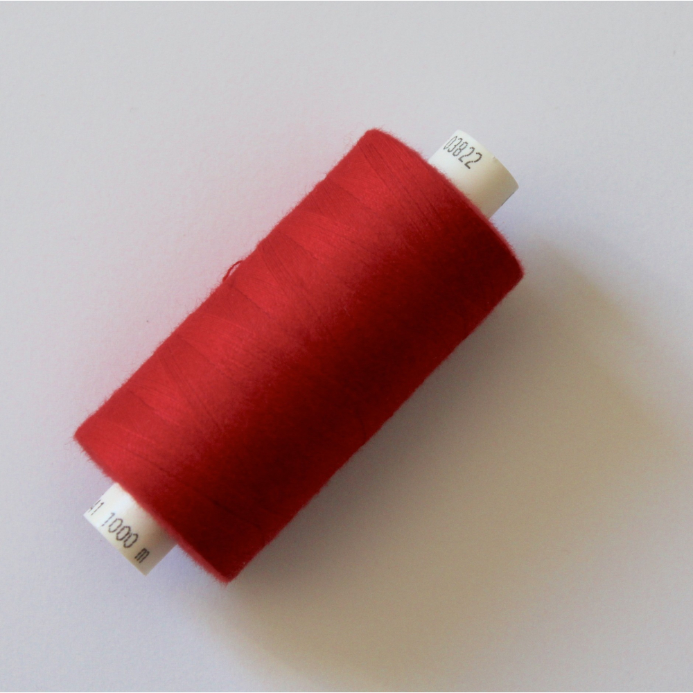 Fil à coudre Coats Coloris rouge  - 1- Mercerie