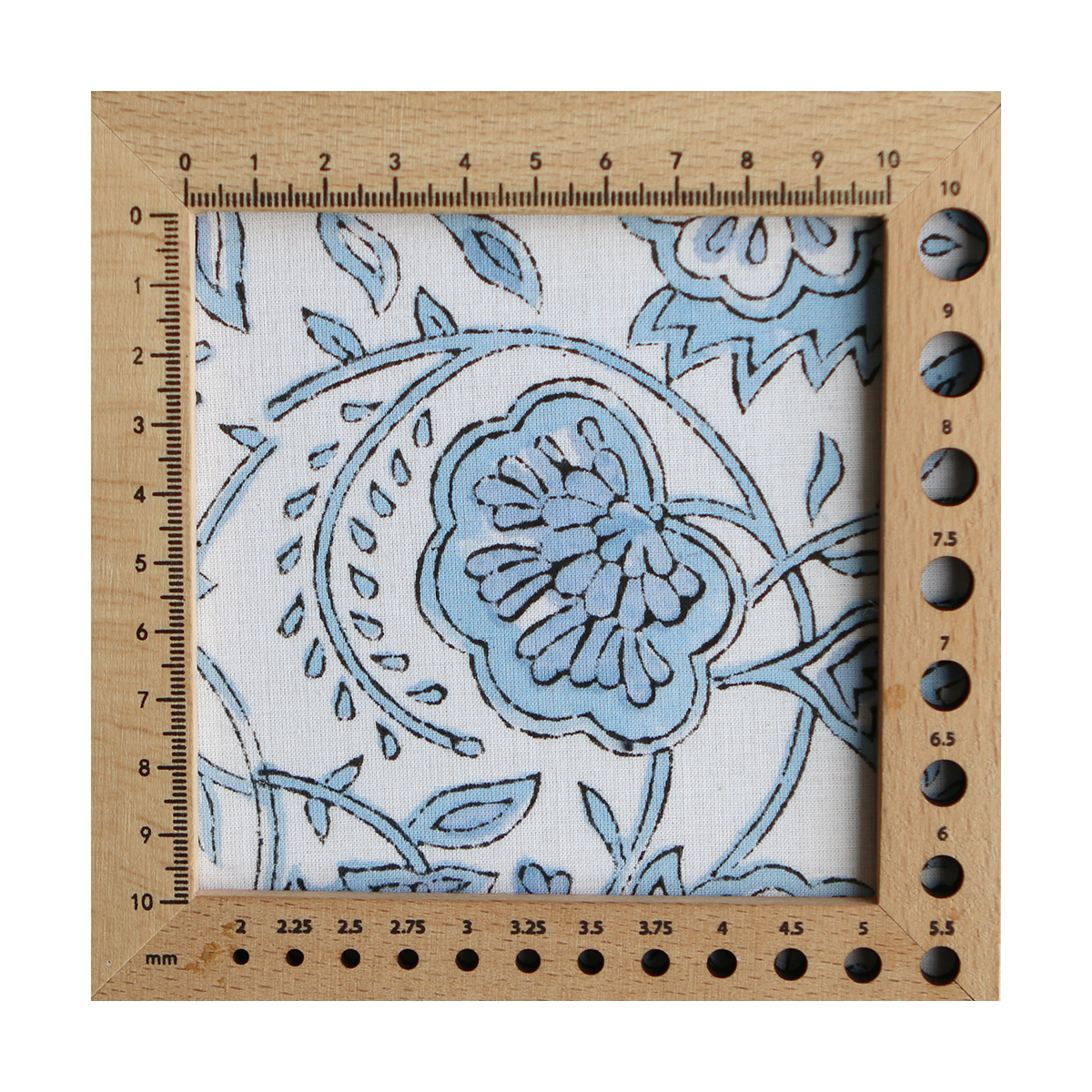 Amayra - Tissu indien coton hand block traditionnel