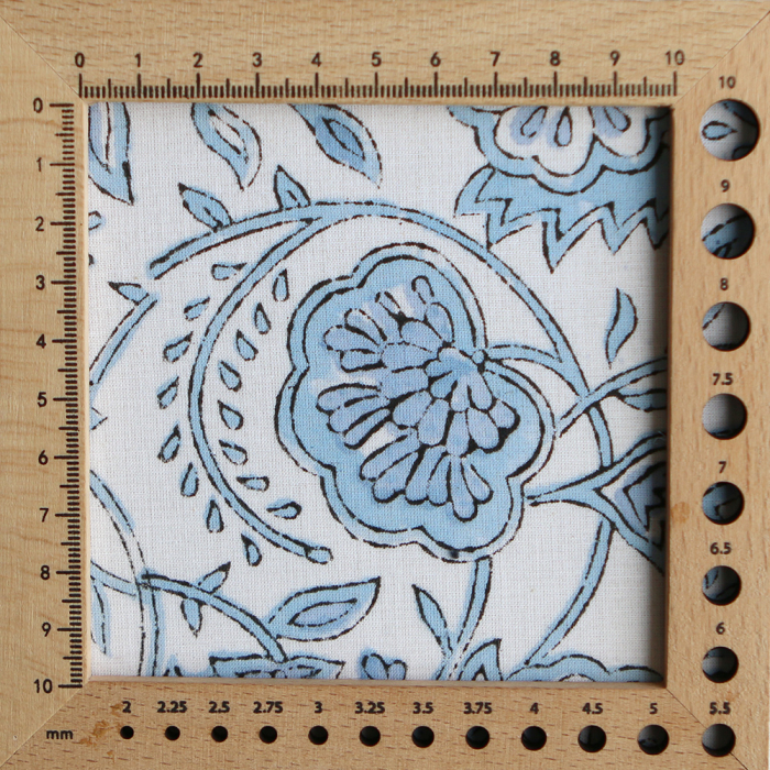 Amayra - Tissu indien coton hand block traditionnel