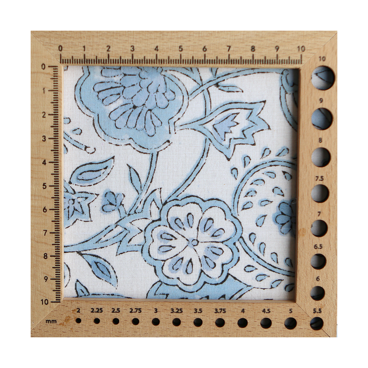 Amayra - Tissu indien coton hand block traditionnel