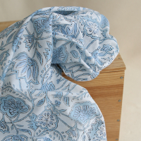 Amayra - Tissu indien coton hand block traditionnel