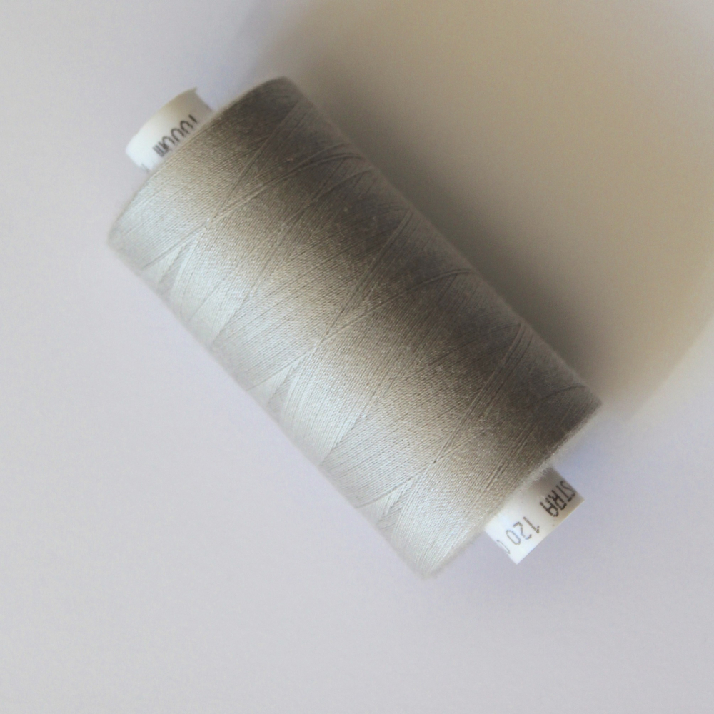 Fil à coudre Coats Coloris gris perle  - 1- Mercerie