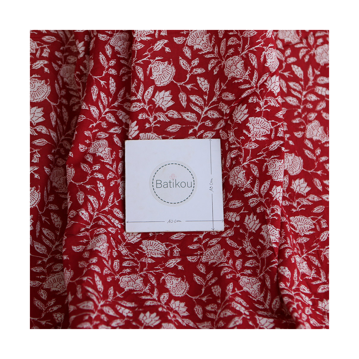 copy of Tissu indien coton hand block traditionnel