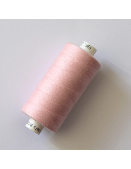 Fil à coudre Coats Coloris rose poudré  - 1- Mercerie