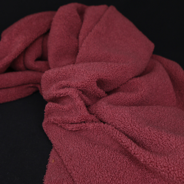 Dolly - Teddy / moumoute sherpa bouclettes burgundy