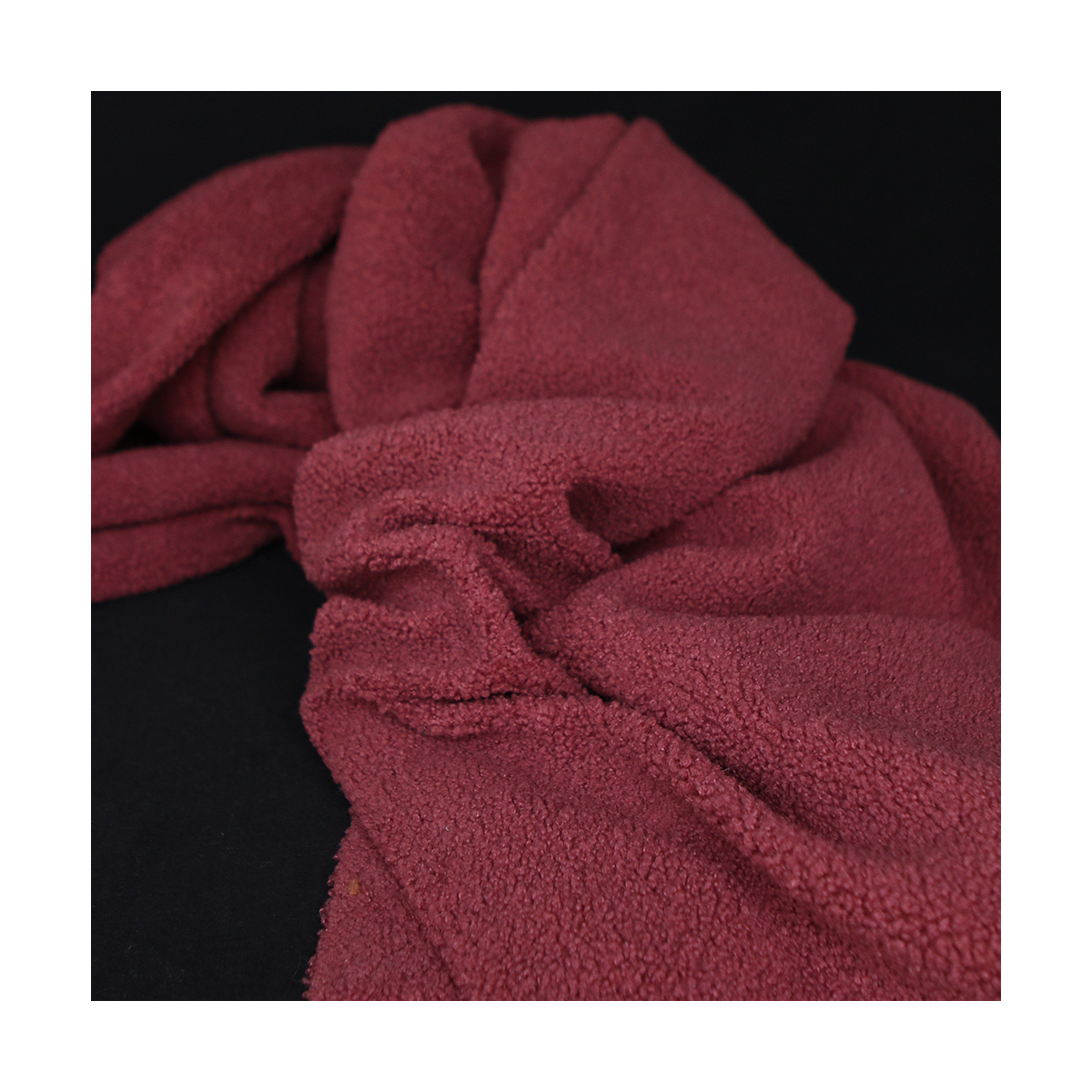 Dolly - Teddy / moumoute sherpa bouclettes burgundy