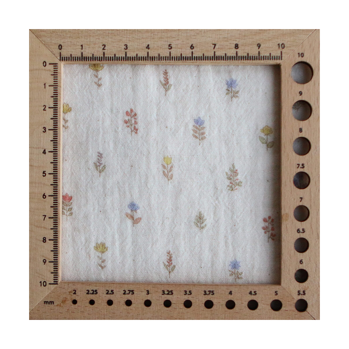 Lyséa - Double gaze de coton motif feuillage et agrumes