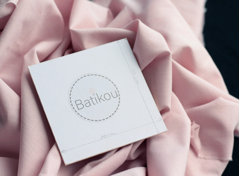 Popeline coton douce qualité SWEET coloris uni rose tendre 2