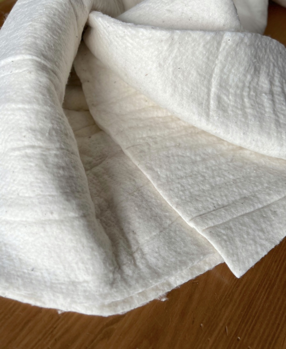 Ouate / molleton pur coton moyen 10mm Largeur 150cm