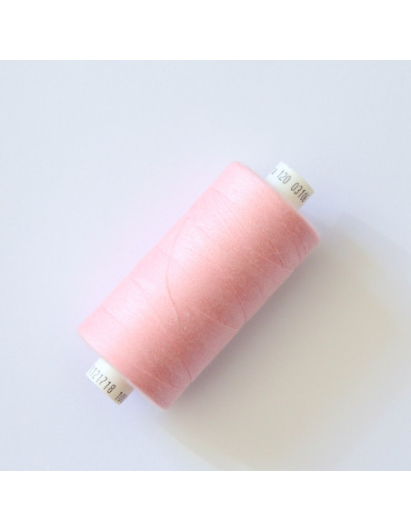 Fil à coudre Coats Coloris rose chamallow  - 1- Mercerie