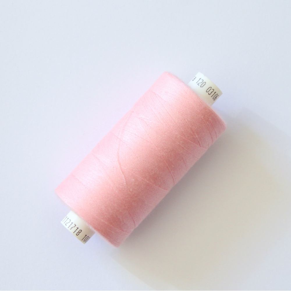 Fil à coudre Coats Coloris rose chamallow  - 1- Mercerie