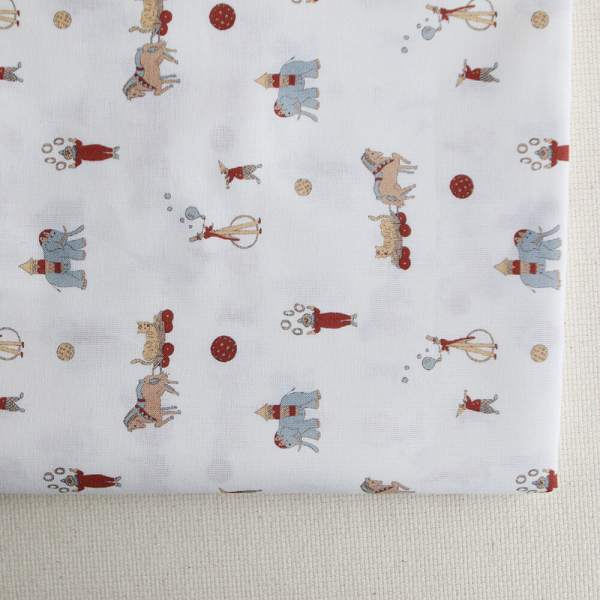 Bozo - Popeline douce coton personnages de cirque 2