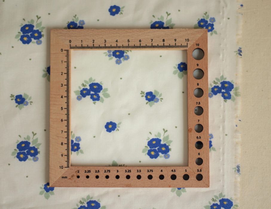 Rozen - Popeline coton SWEET douce imprimé exclusif bleu cobalt